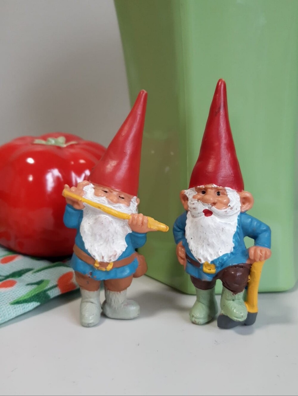 *2 for $20 deal* Gnome Toy Set – Playful Twin Gnome Figures